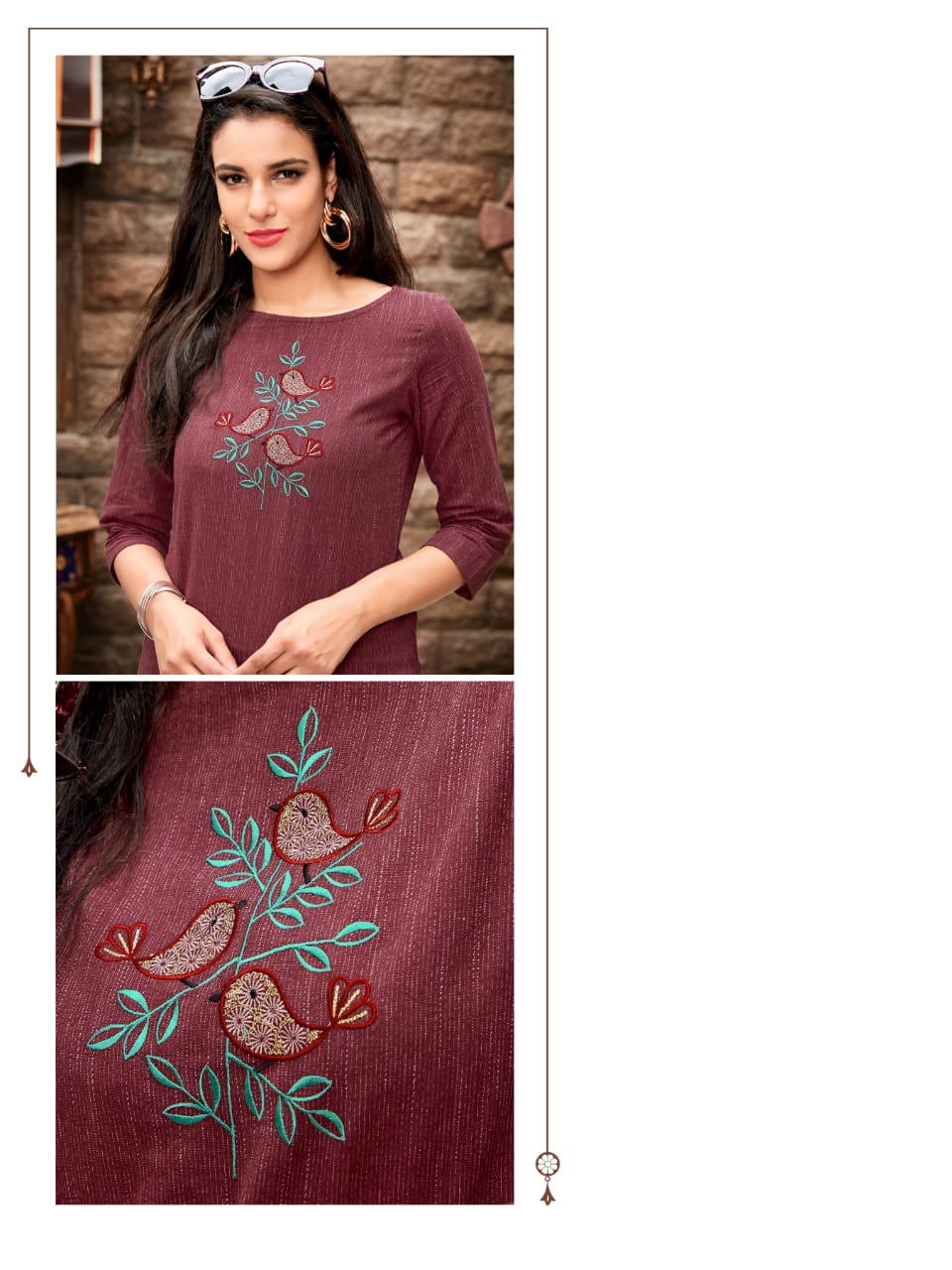 Pahervesh Paresent Chahat Designers Runnung Wear Kurtis With Bottom Collection