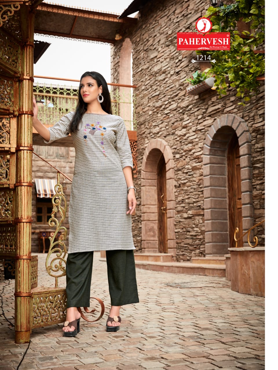 Pahervesh Paresent Chahat Designers Runnung Wear Kurtis With Bottom Collection