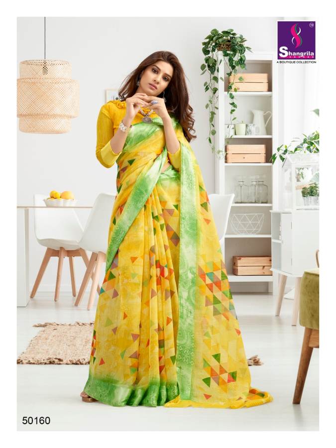 Suruchi Cotton Vol 2 By Shangrila Rich Collection Of Linen Sarees Catalogue