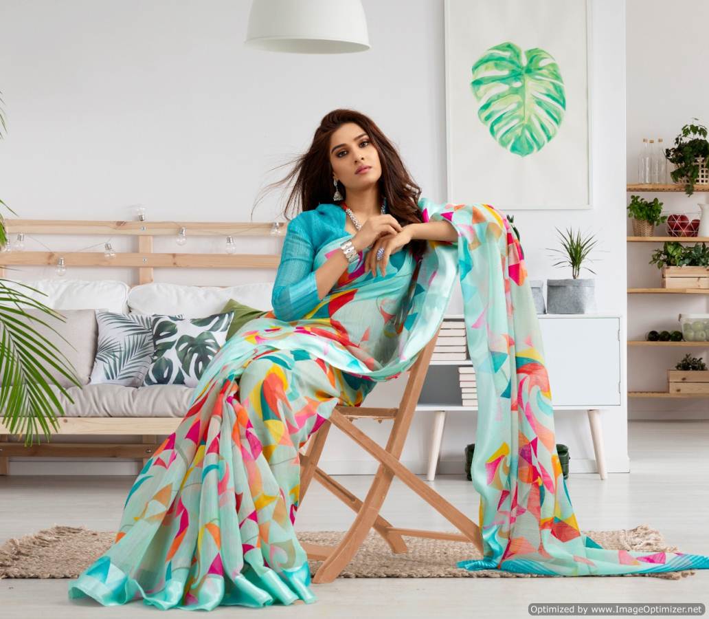 Suruchi Cotton Vol 2 By Shangrila Rich Collection Of Linen Sarees Catalogue