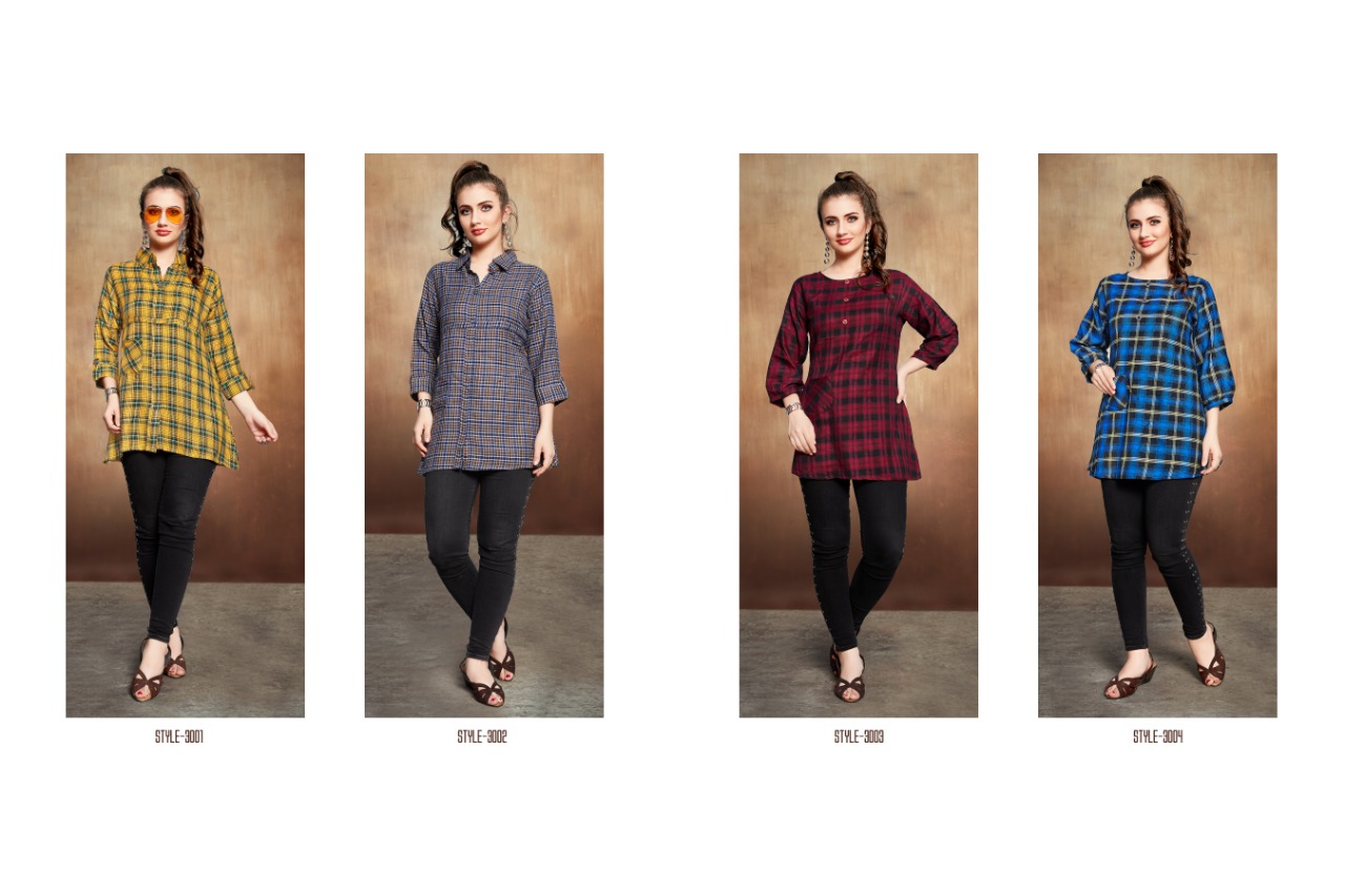 Sitka Pretty Vol 2 Rayon Printed Short Kurti Collection
