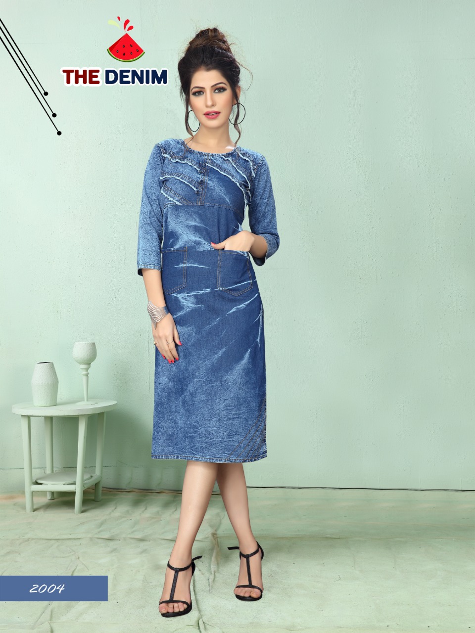 Watermelon Present The Denim Kurtis Collection