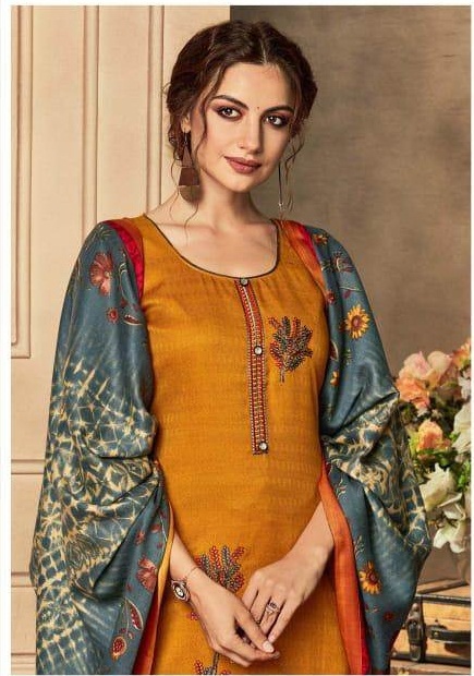 Belliza Present Ethnica Casual Wear Printed Dress Material Collection