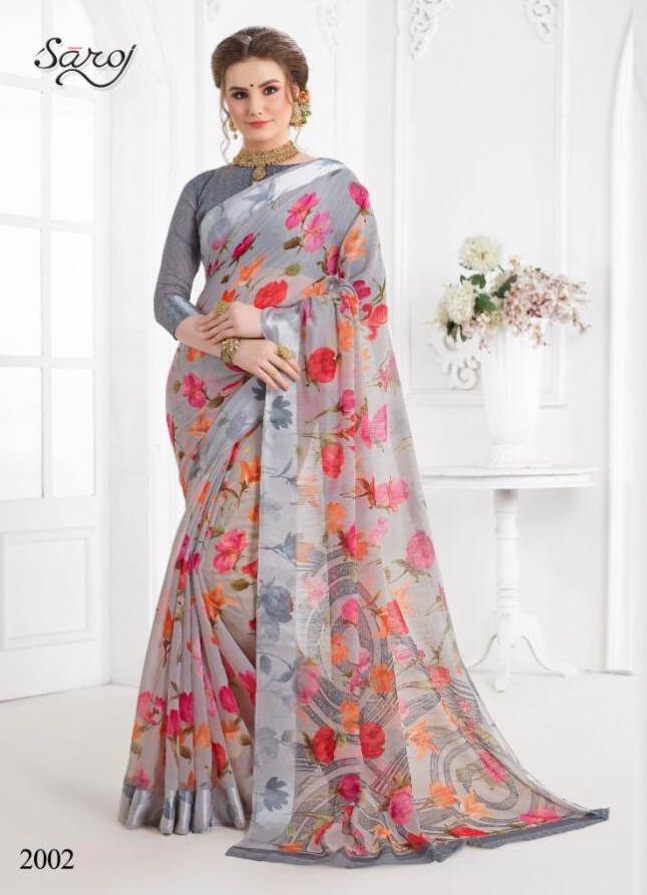 Saroj Present Annaya Printed Cotton Saree Collection