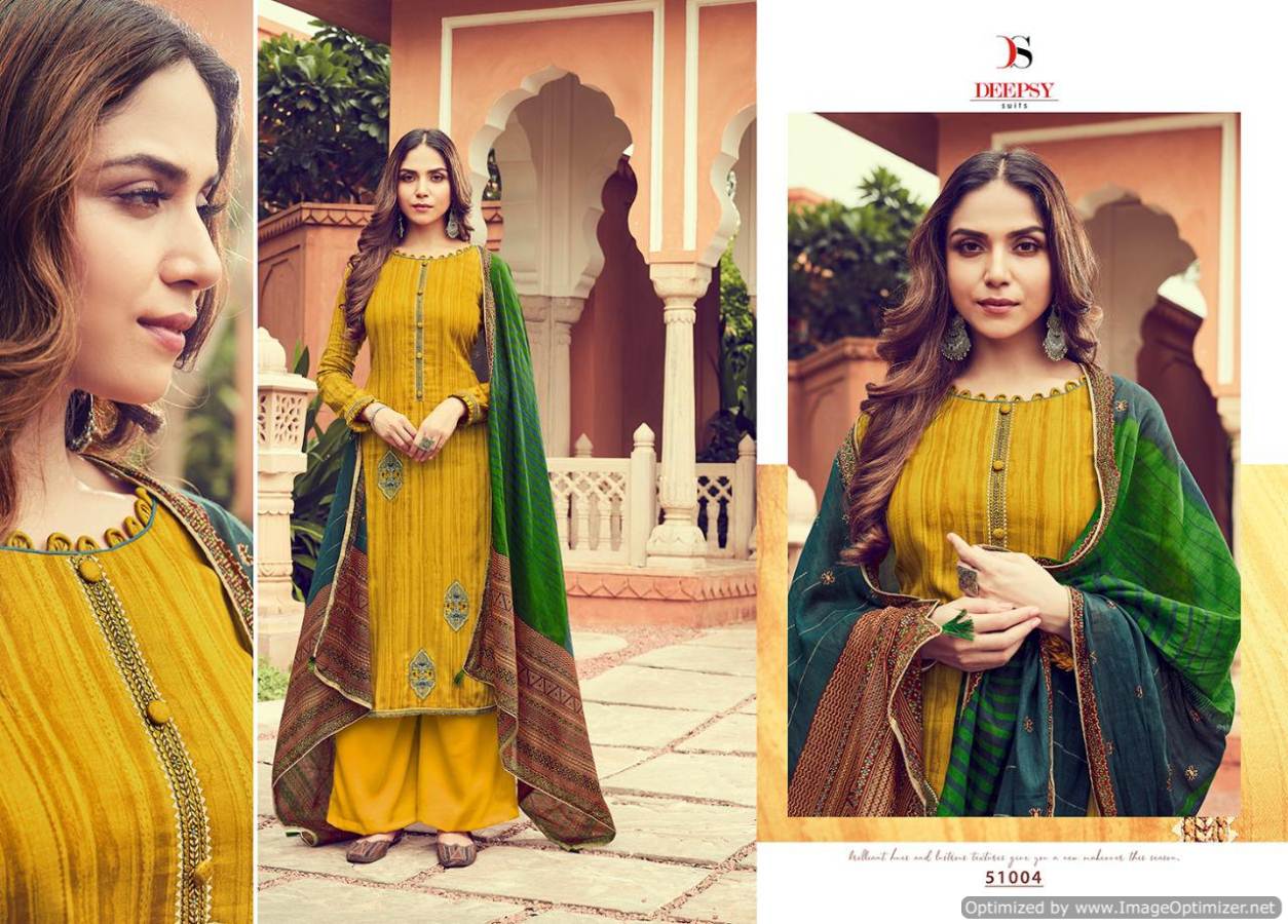 Deepsy Panghat 6 Pure Jam Silk Cotton Material Collection