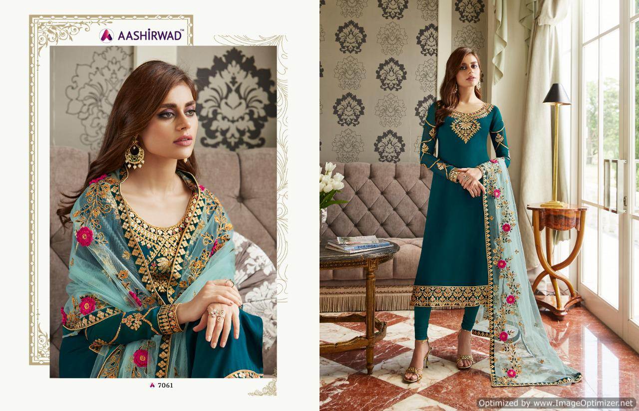 Aashirwad By Mohra Festival Wear Designer Salwar Suits Collection.