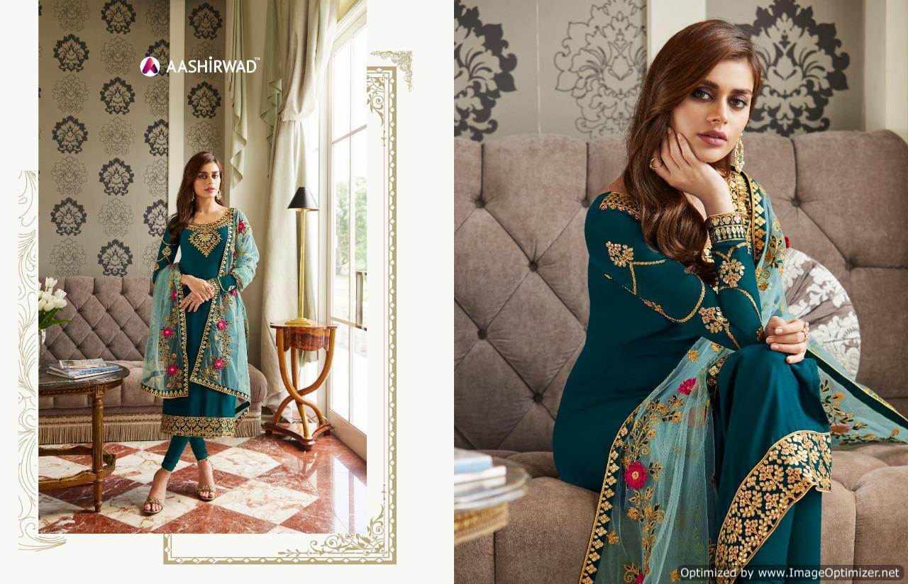 Aashirwad By Mohra Festival Wear Designer Salwar Suits Collection.