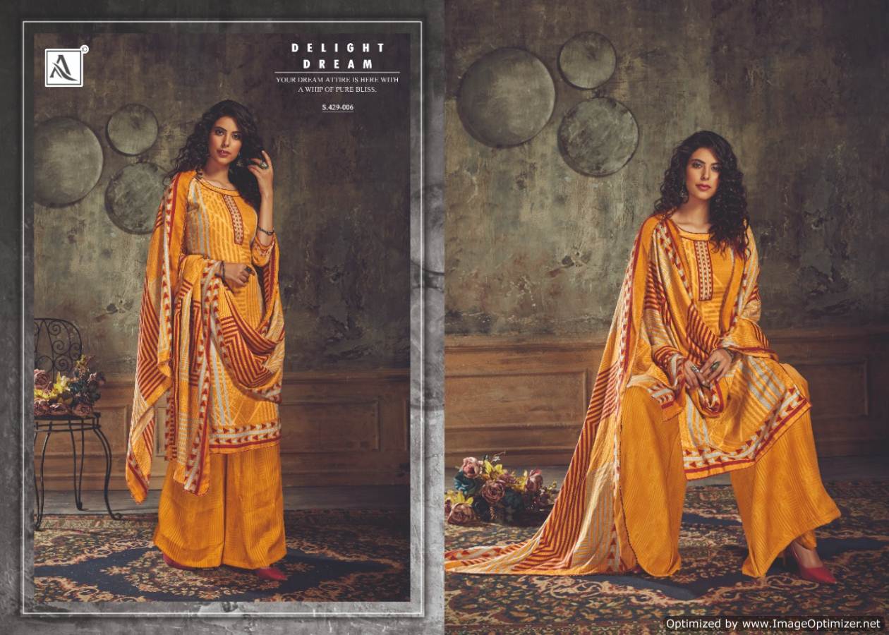 Alok By Noorie Pure Wool Pashmina Designer Dress Material Collection.