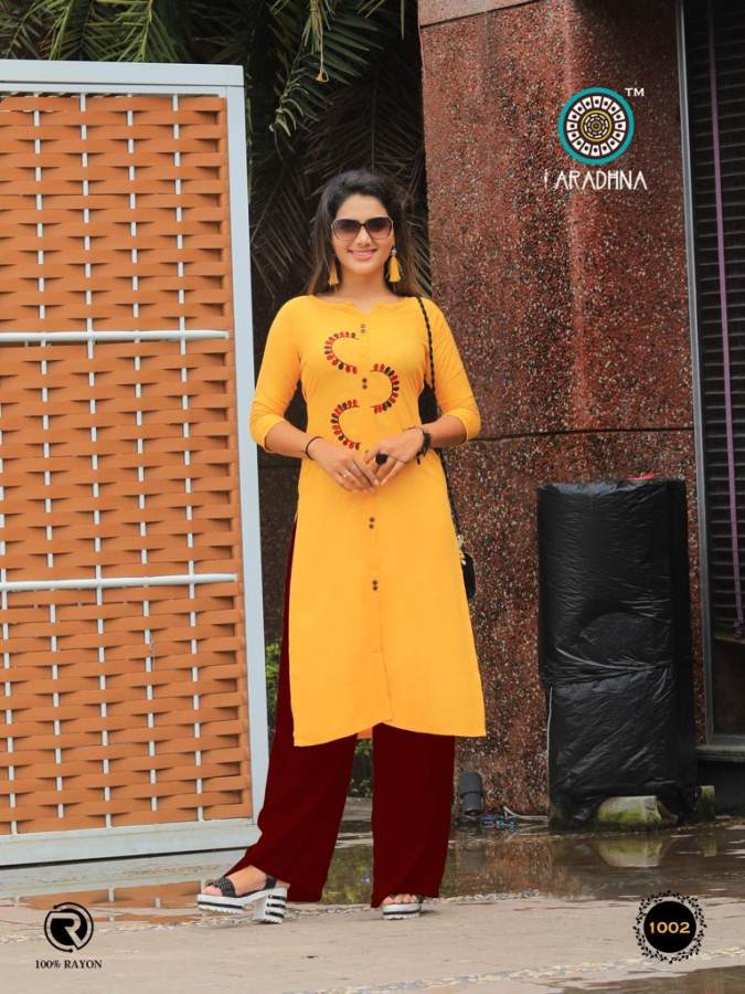Aradhna Present Rose Rivera Vol 3 Casual Wear Kurtis Collection.