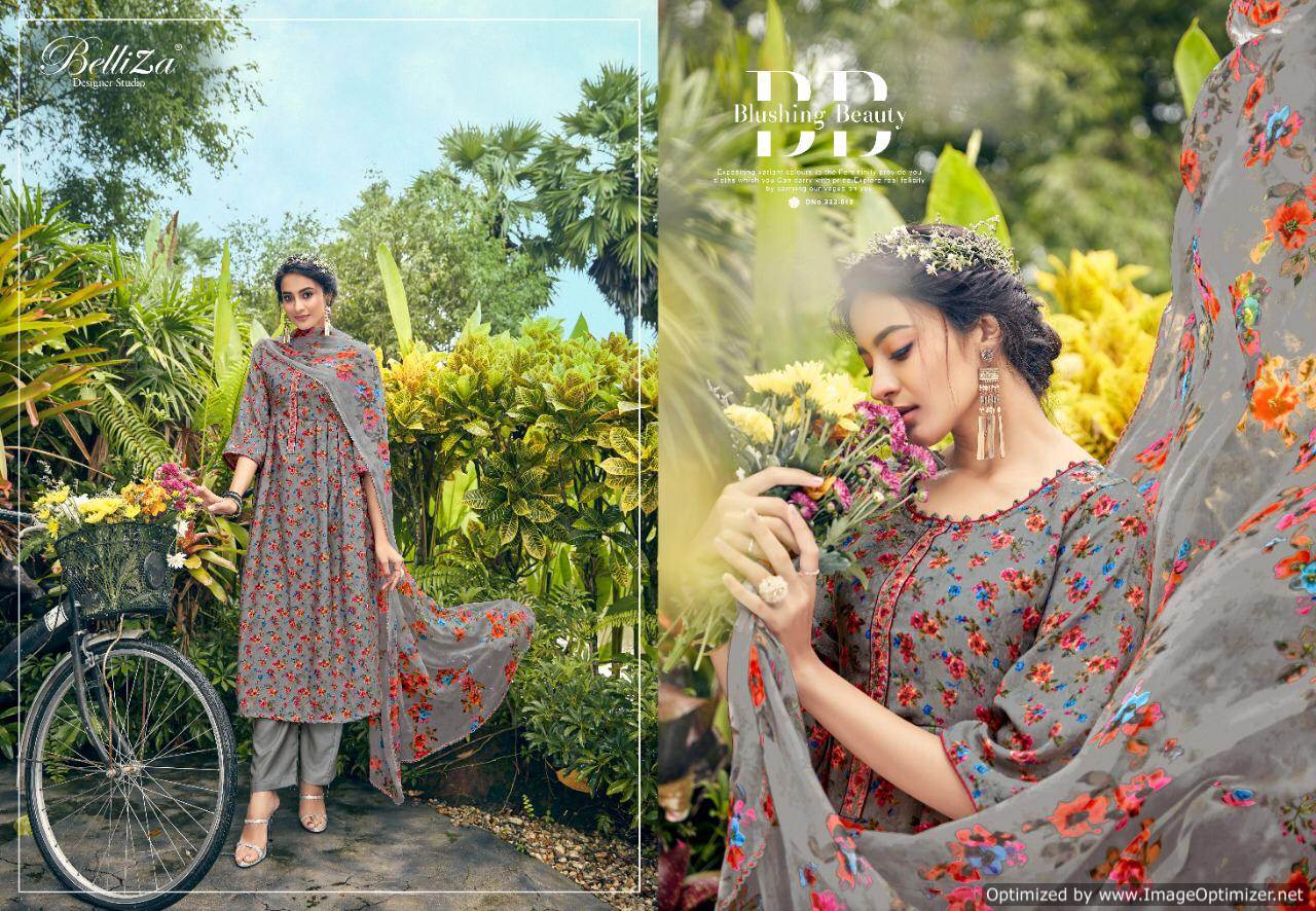 Belliza Present Grazia Casual Wear Dress Material Collection