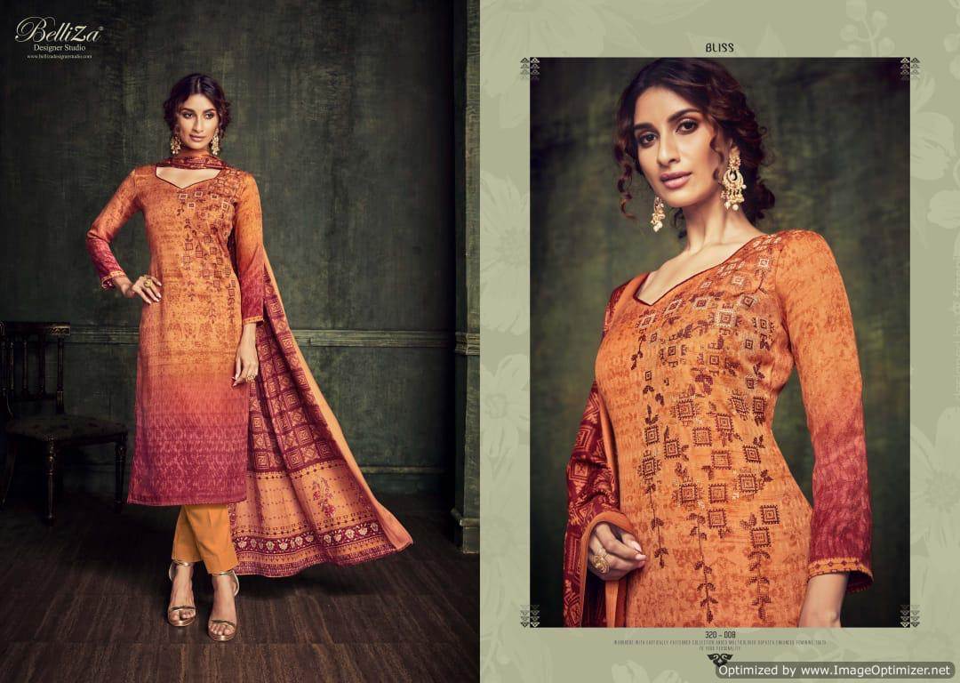 Belliza Present Bliss Casual Wear Digital Printed Dress Collection