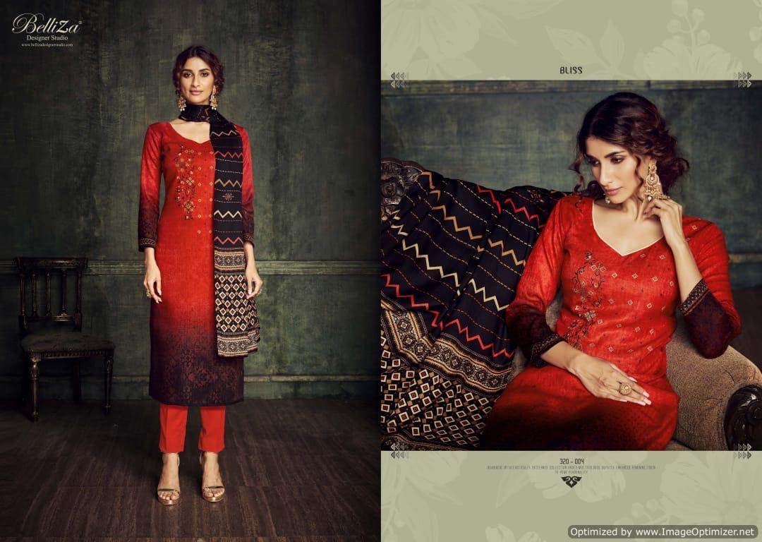 Belliza Present Bliss Casual Wear Digital Printed Dress Collection