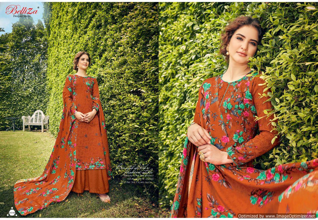 Belliza Present Ruhani Festival Wear Printed Dress Material Collection.