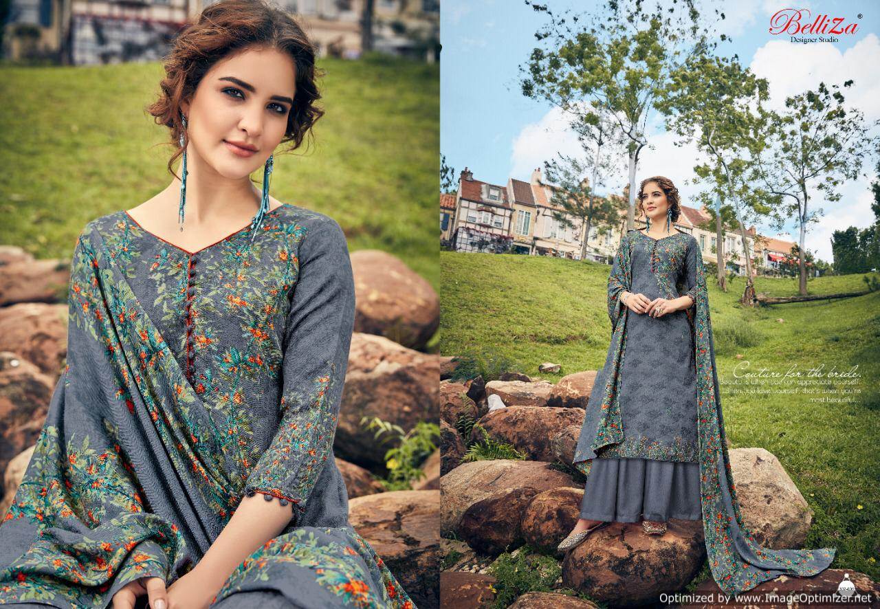 Belliza Present Ruhani Festival Wear Printed Dress Material Collection.