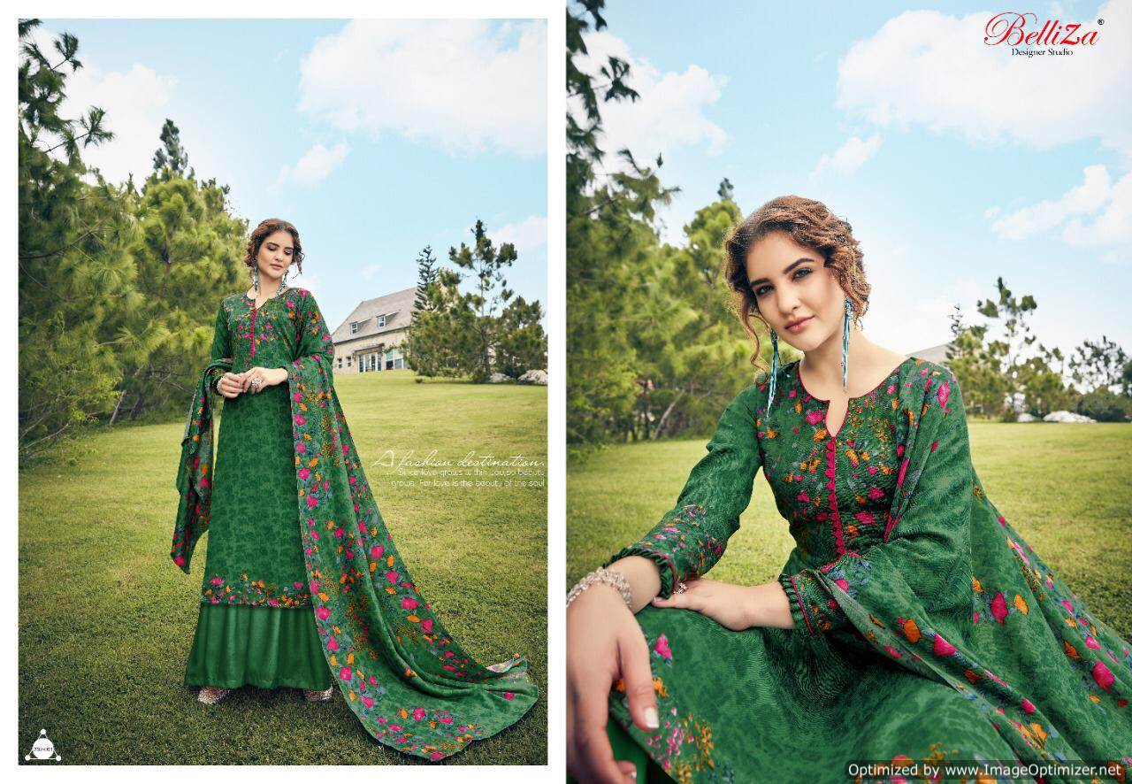Belliza Present Ruhani Festival Wear Printed Dress Material Collection.