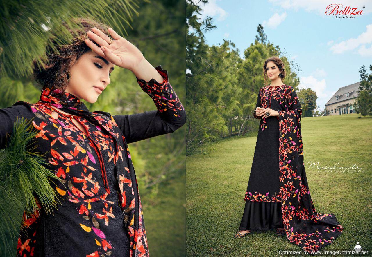 Belliza Present Ruhani Festival Wear Printed Dress Material Collection.