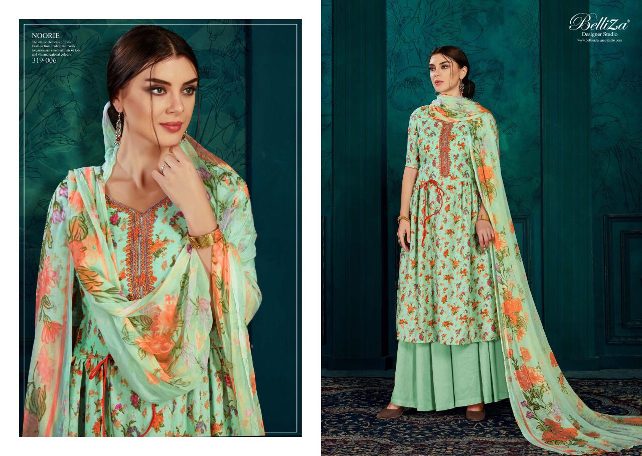 Belliza Present Noorie Casual Wear Dress Material Collection.