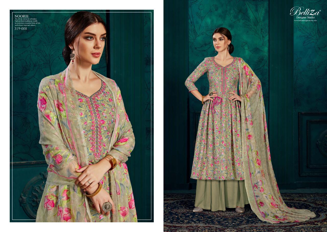 Belliza Present Noorie Casual Wear Dress Material Collection.