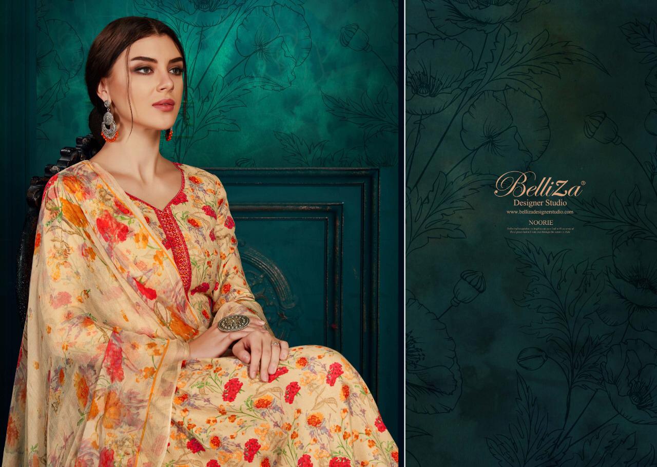 Belliza Present Noorie Casual Wear Dress Material Collection.