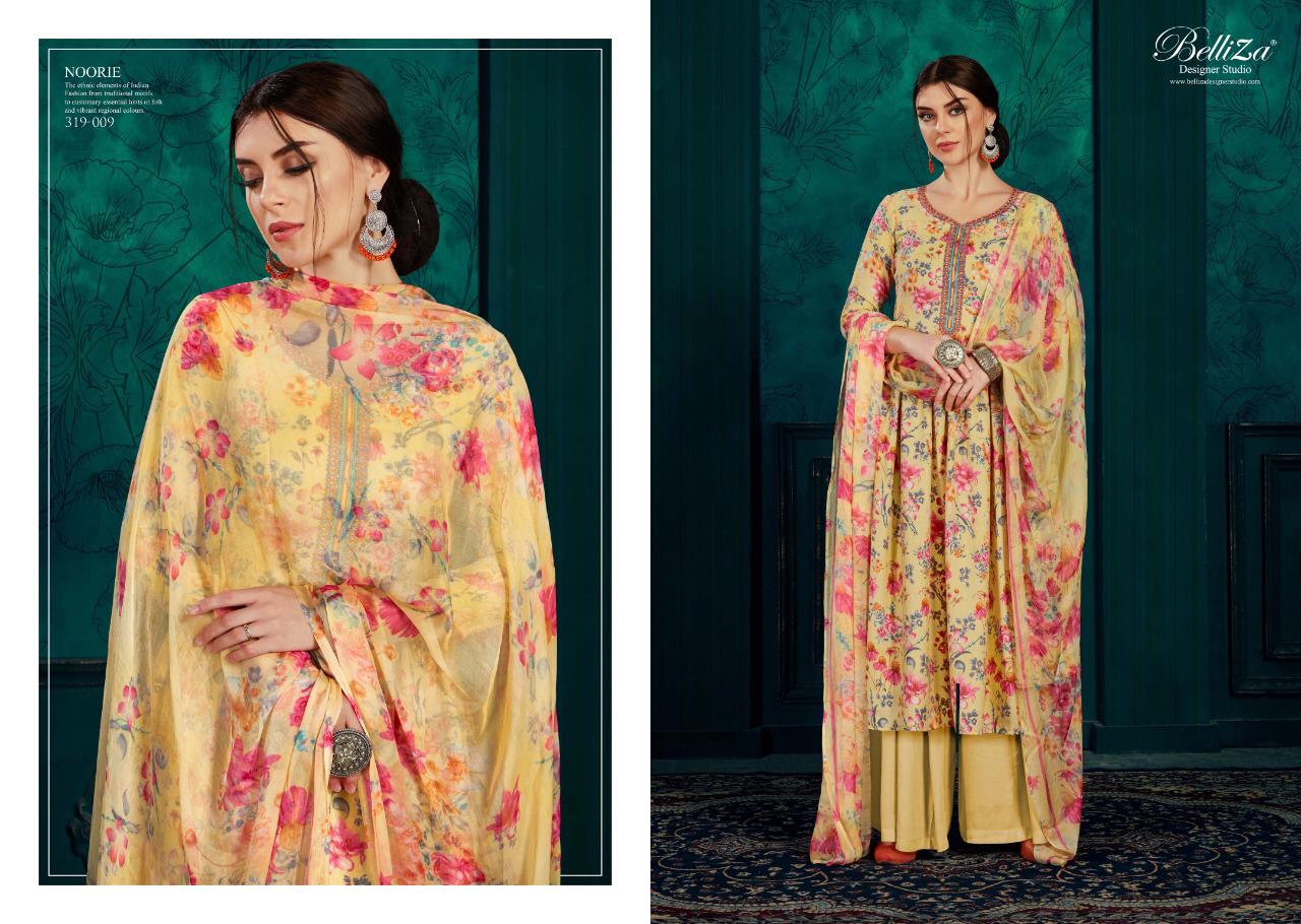 Belliza Present Noorie Casual Wear Dress Material Collection.