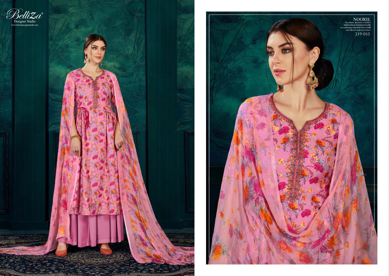 Belliza Present Noorie Casual Wear Dress Material Collection.