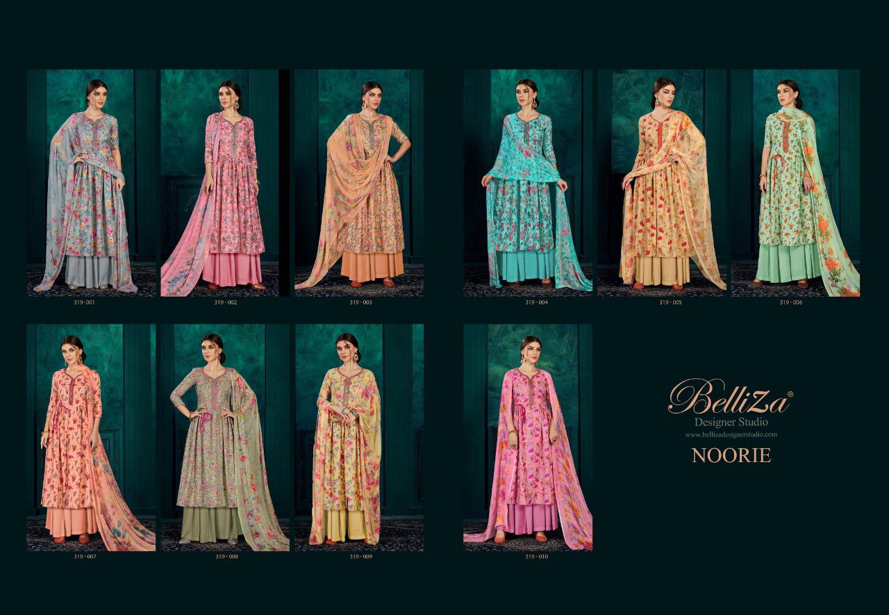 Belliza Present Noorie Casual Wear Dress Material Collection.
