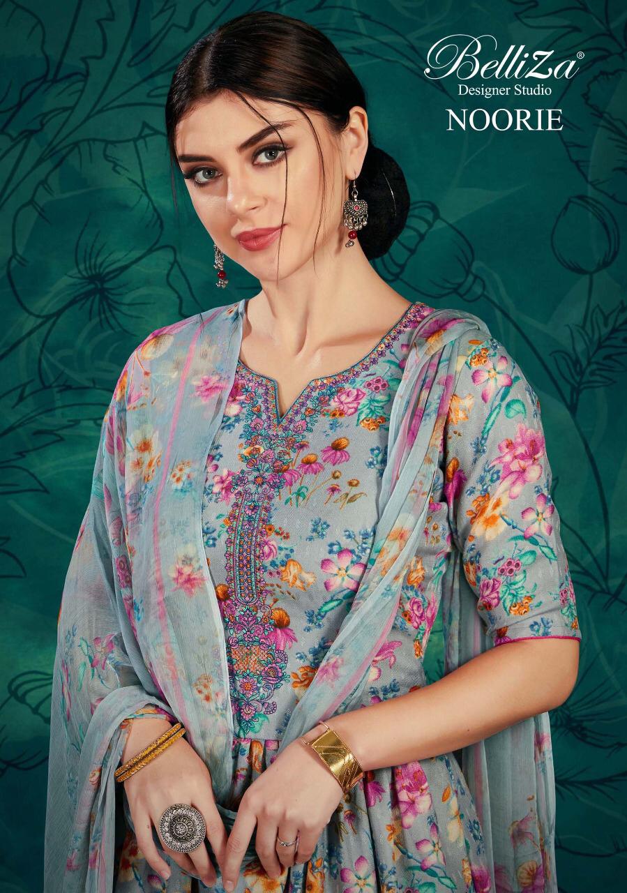 Belliza Present Noorie Casual Wear Dress Material Collection.