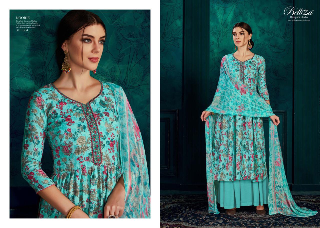 Belliza Present Noorie Casual Wear Dress Material Collection.