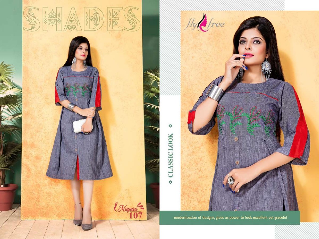 Fly Free By Mayura Designer Handloom Cotton Kurti Collection
