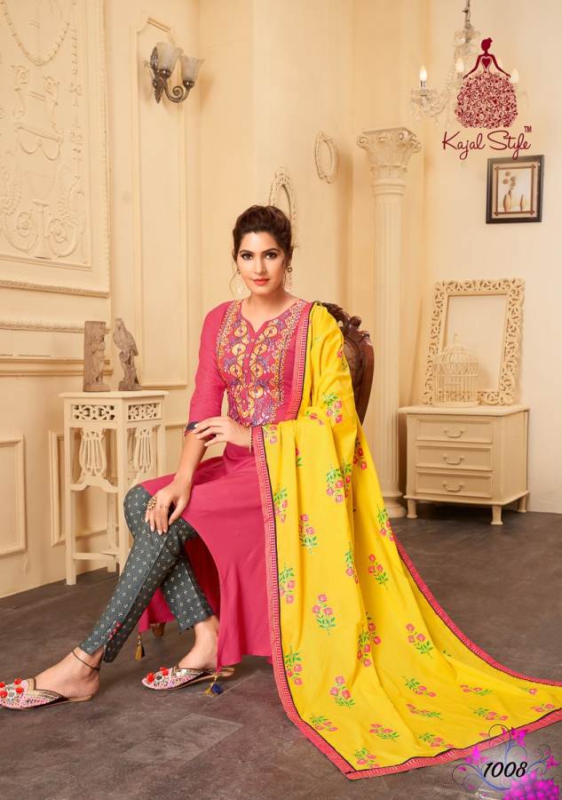 Gulzar Vol 1 By Kajal Style Heavy Rayon Party Wear Ready Made Collection