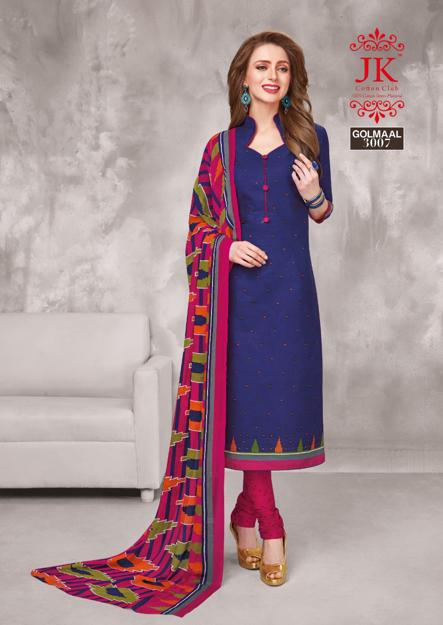 Jk Present Golmaal Vol 3 Casual Wear Dress Collection