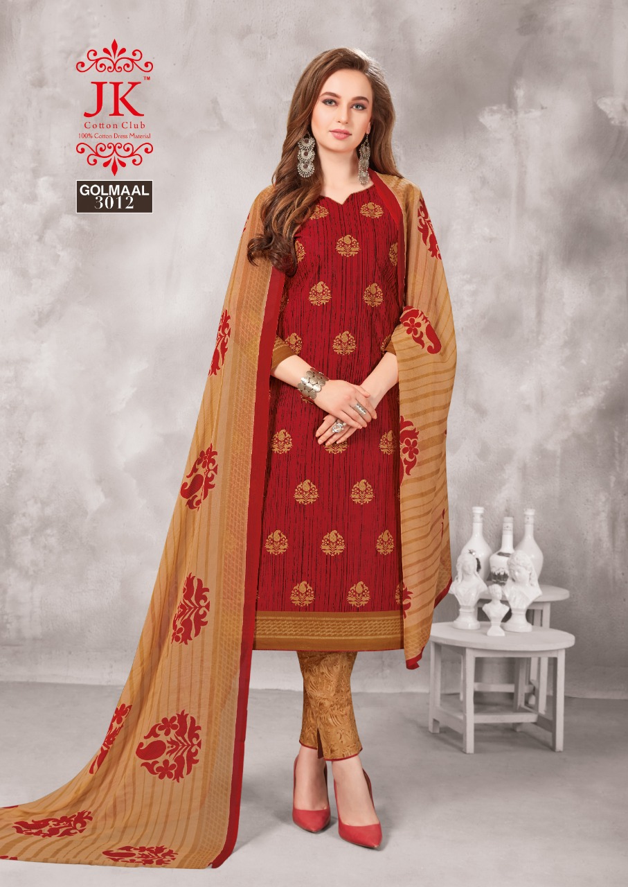 Jk Present Golmaal Vol 3 Casual Wear Dress Collection