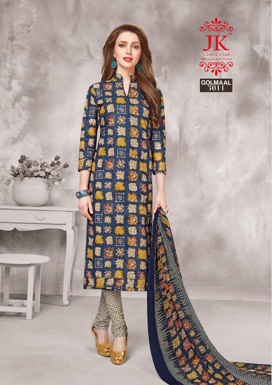 Jk Present Golmaal Vol 3 Casual Wear Dress Collection