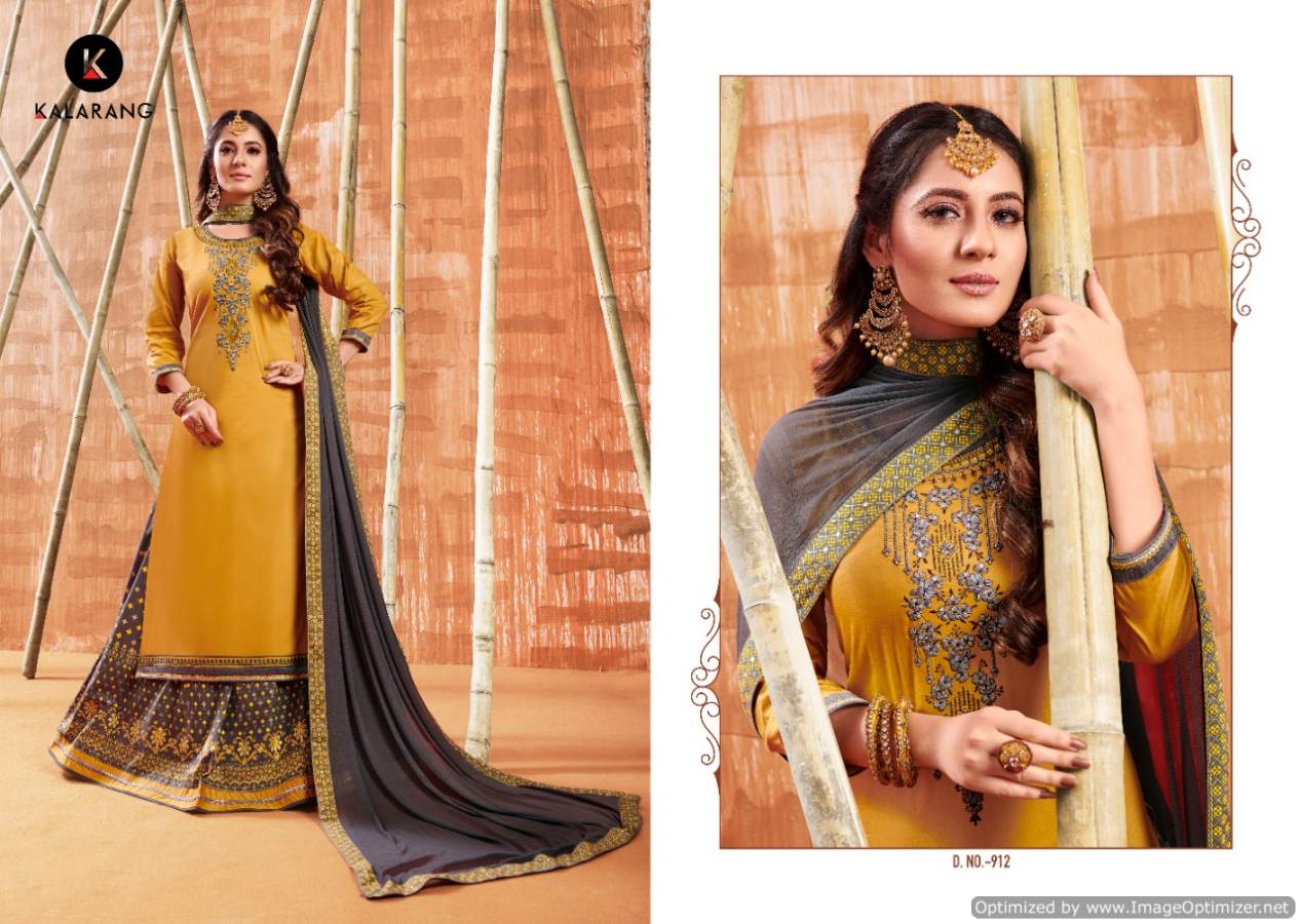 Kalarang Present Blue Bell Vol 2 Party Wear Designer Suits Collection