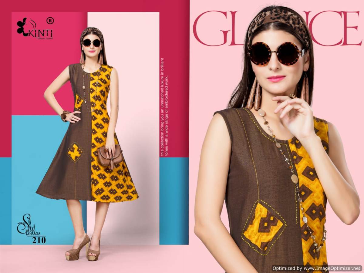 Kinti Sui Dhaaga Vol 2 Printed Casual Wear Short Kurti Collection