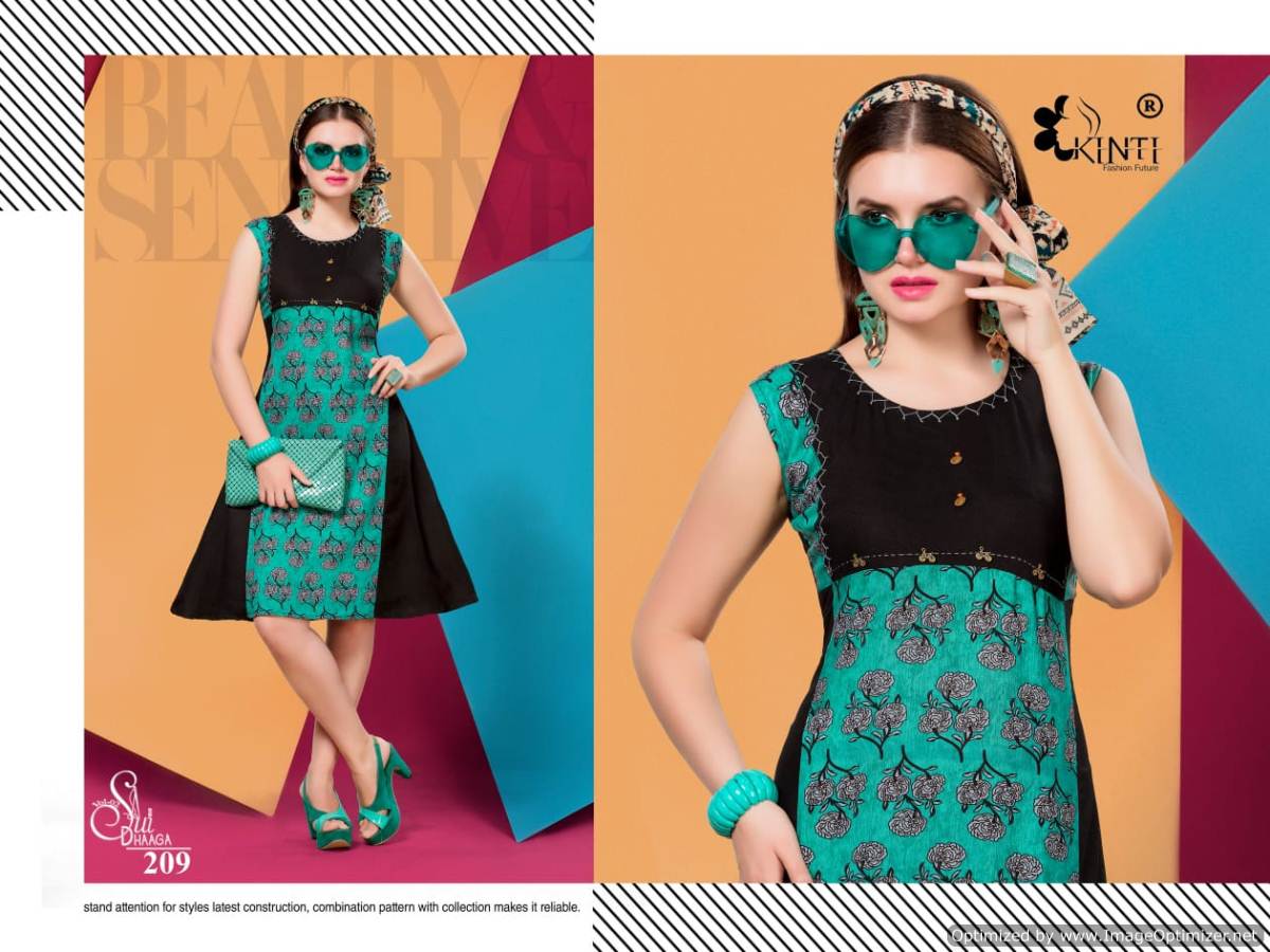 Kinti Sui Dhaaga Vol 2 Printed Casual Wear Short Kurti Collection