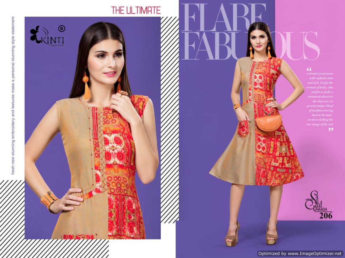 Kinti Sui Dhaaga Vol 2 Printed Casual Wear Short Kurti Collection