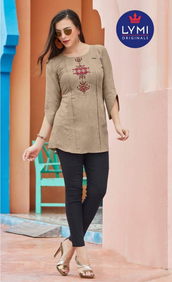 Lymi Present Paradise Western Wear Trendy Short Top Collection.