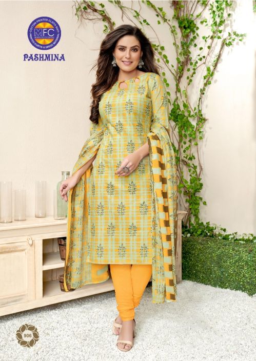 Mfc Present Pashmina Vol 9 Casual Wear Dress Material Collection