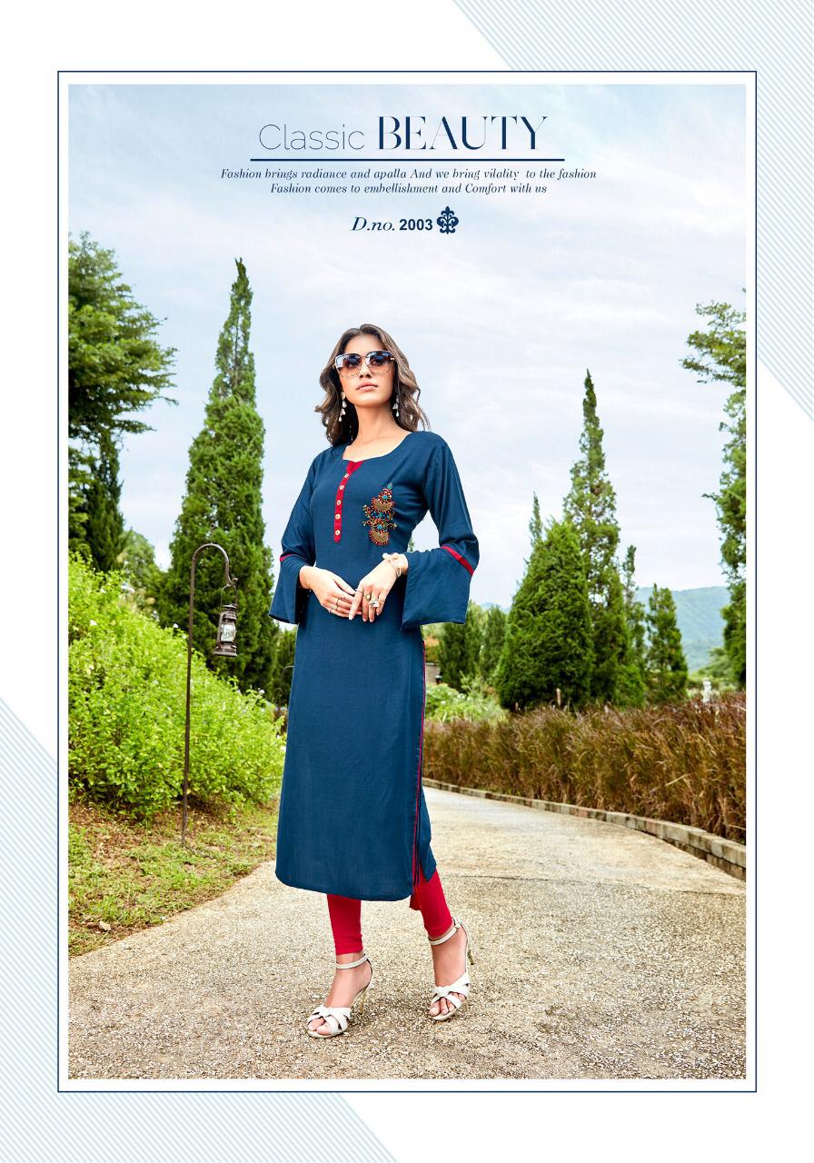 Parra Present Vastram Vol 2 Stylish Casual Wear Kurti Collection