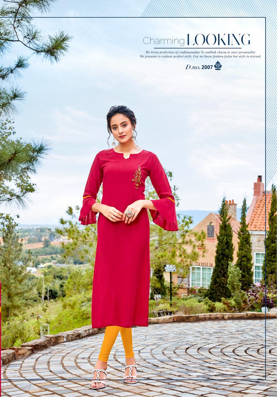 Parra Present Vastram Vol 2 Stylish Casual Wear Kurti Collection
