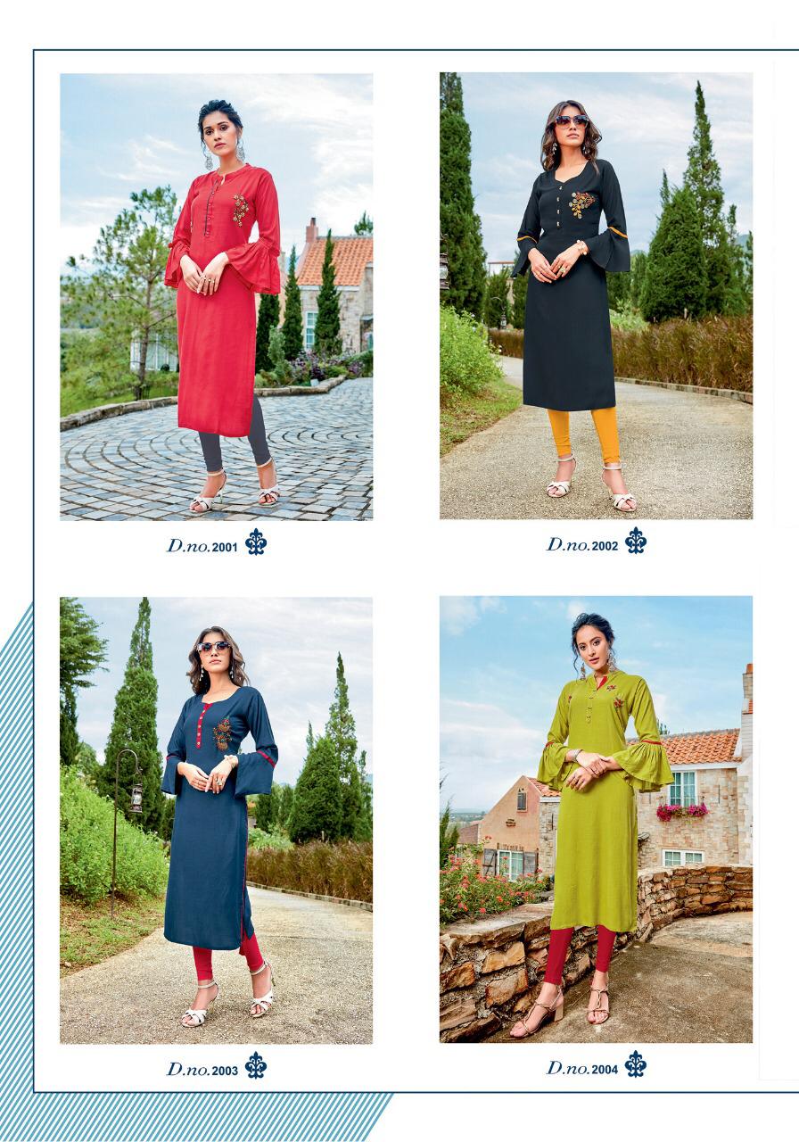 Parra Present Vastram Vol 2 Stylish Casual Wear Kurti Collection