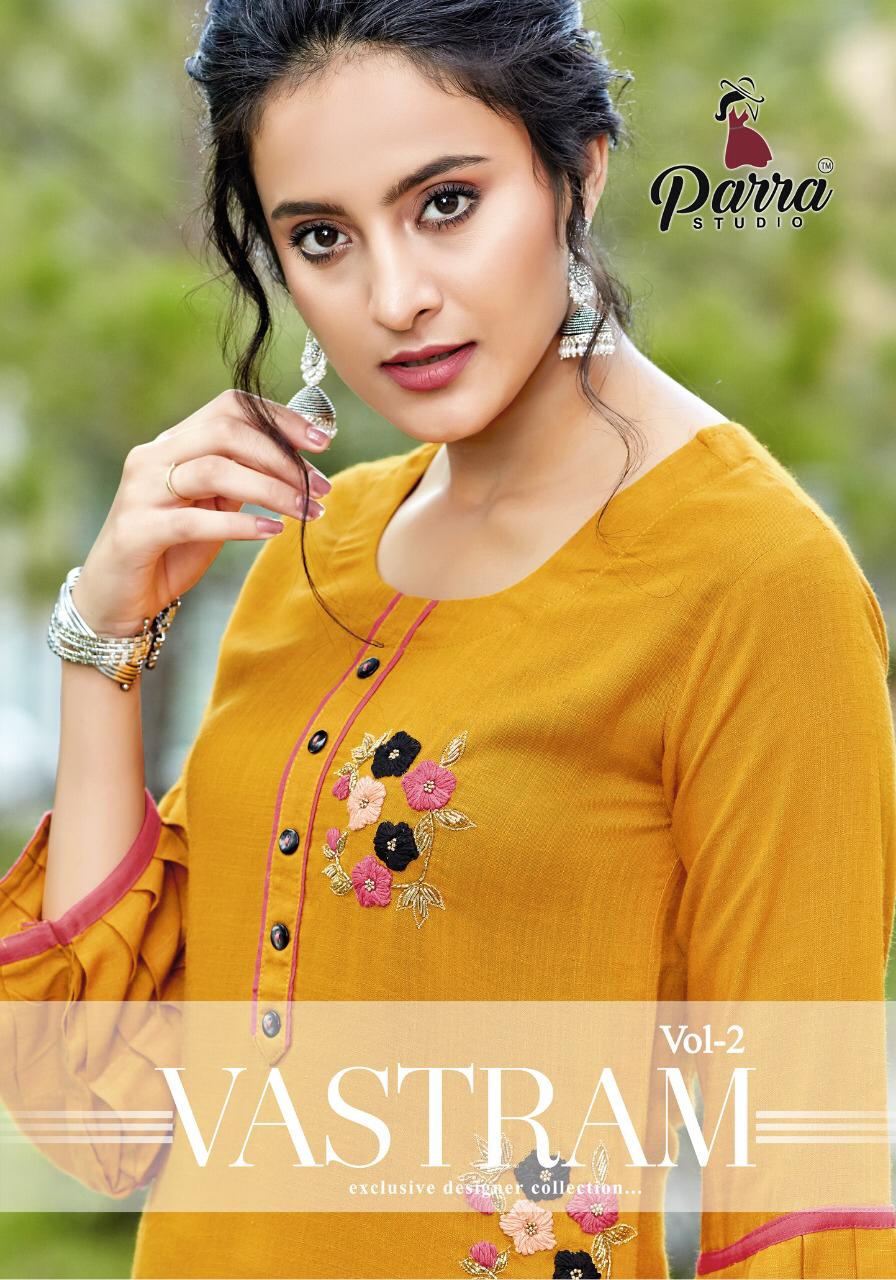 Parra Present Vastram Vol 2 Stylish Casual Wear Kurti Collection