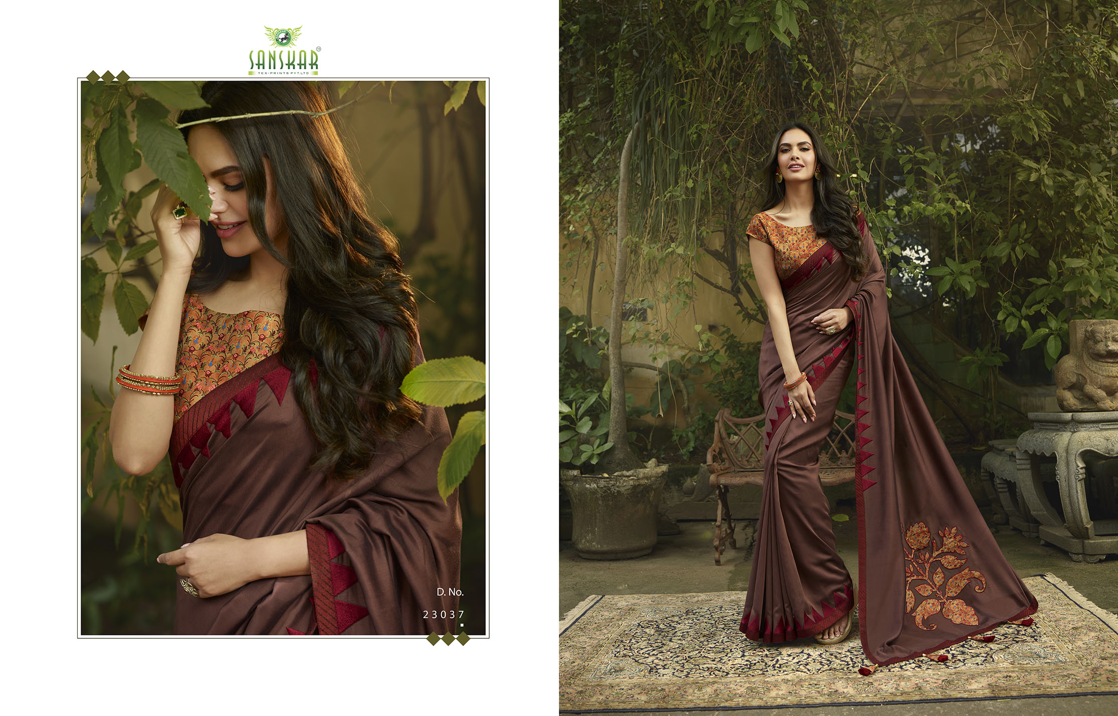 Sanskar By Esha Vol 4 Designer Party Wear Saree Collection