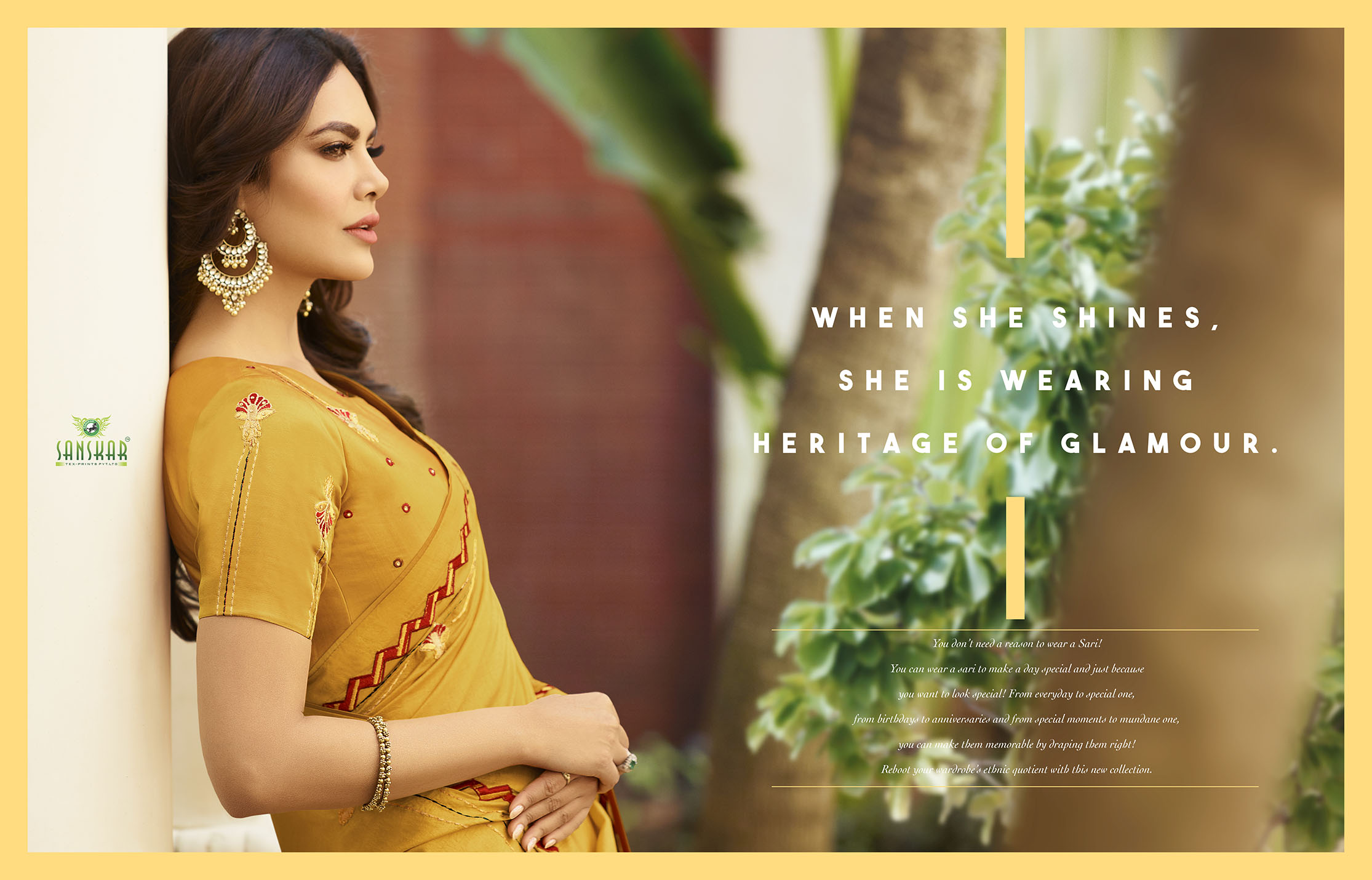 Sanskar By Esha Vol 4 Designer Party Wear Saree Collection