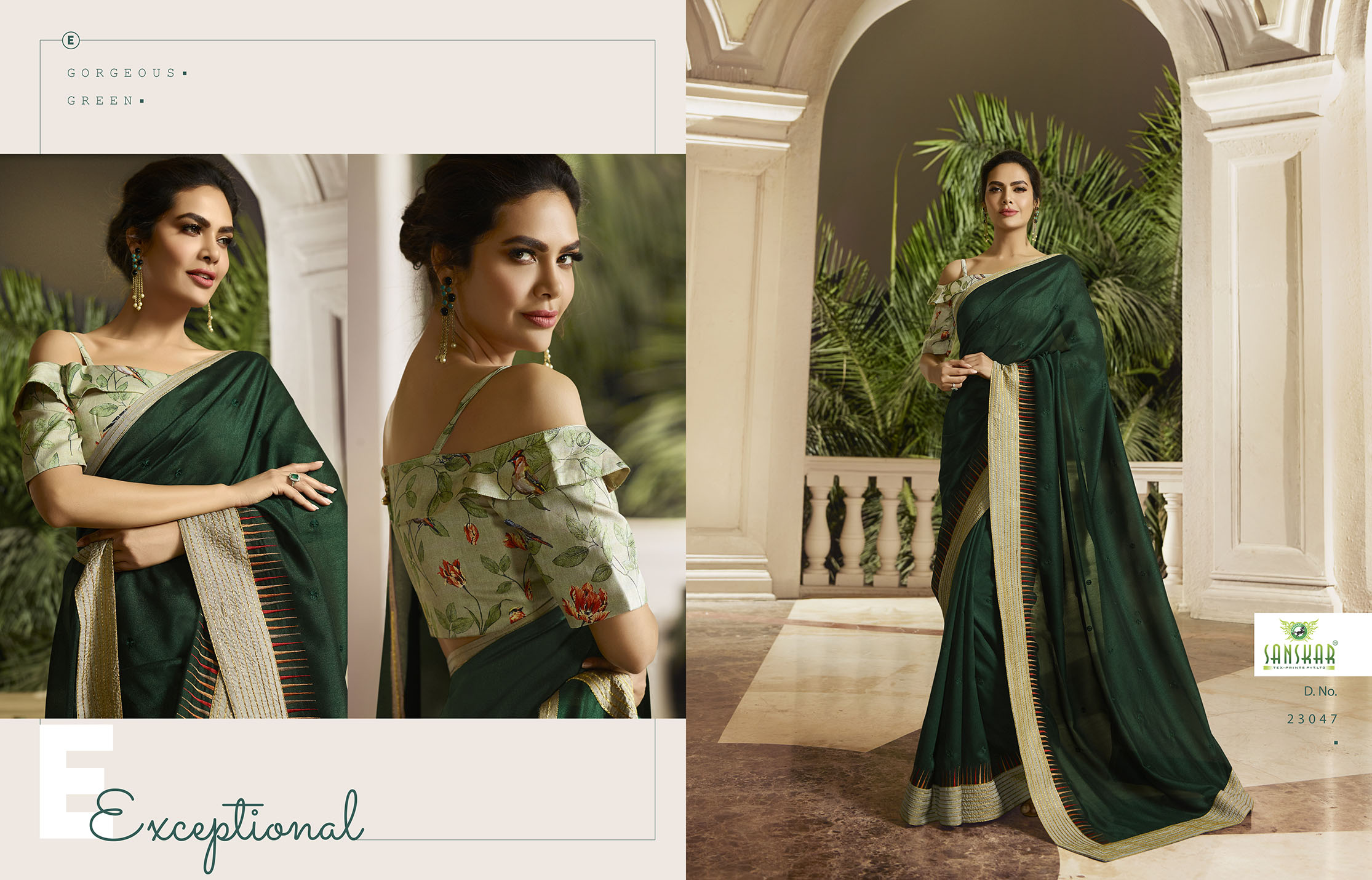 Sanskar By Esha Vol 4 Designer Party Wear Saree Collection