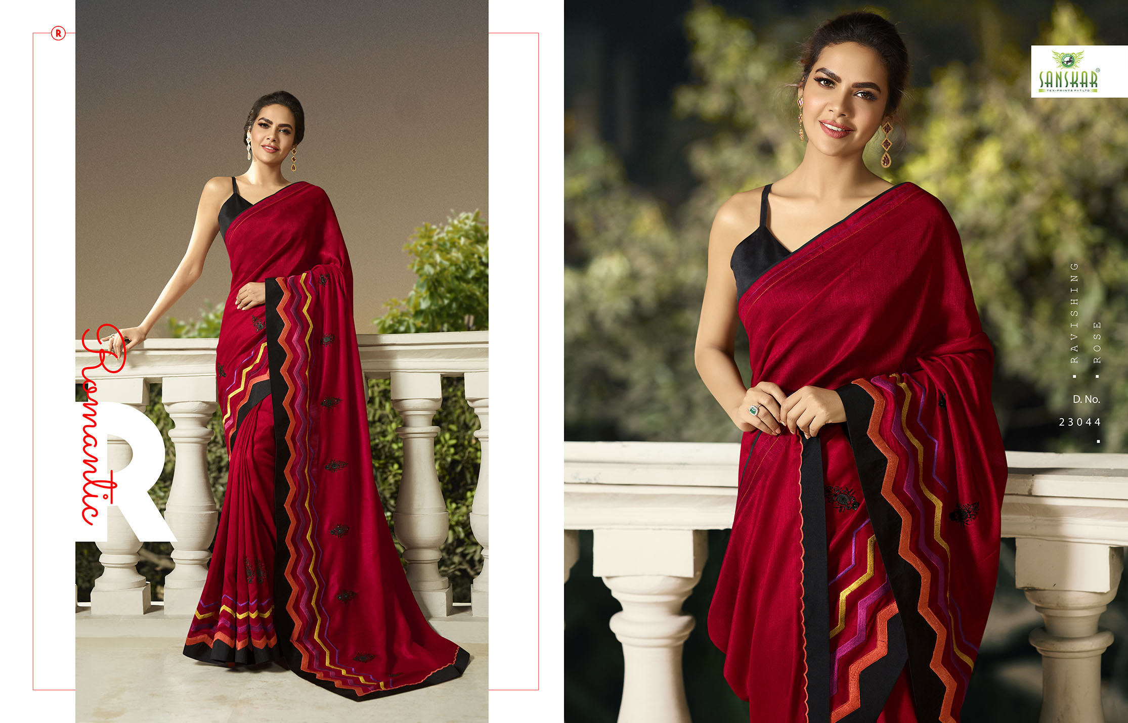 Sanskar By Esha Vol 4 Designer Party Wear Saree Collection