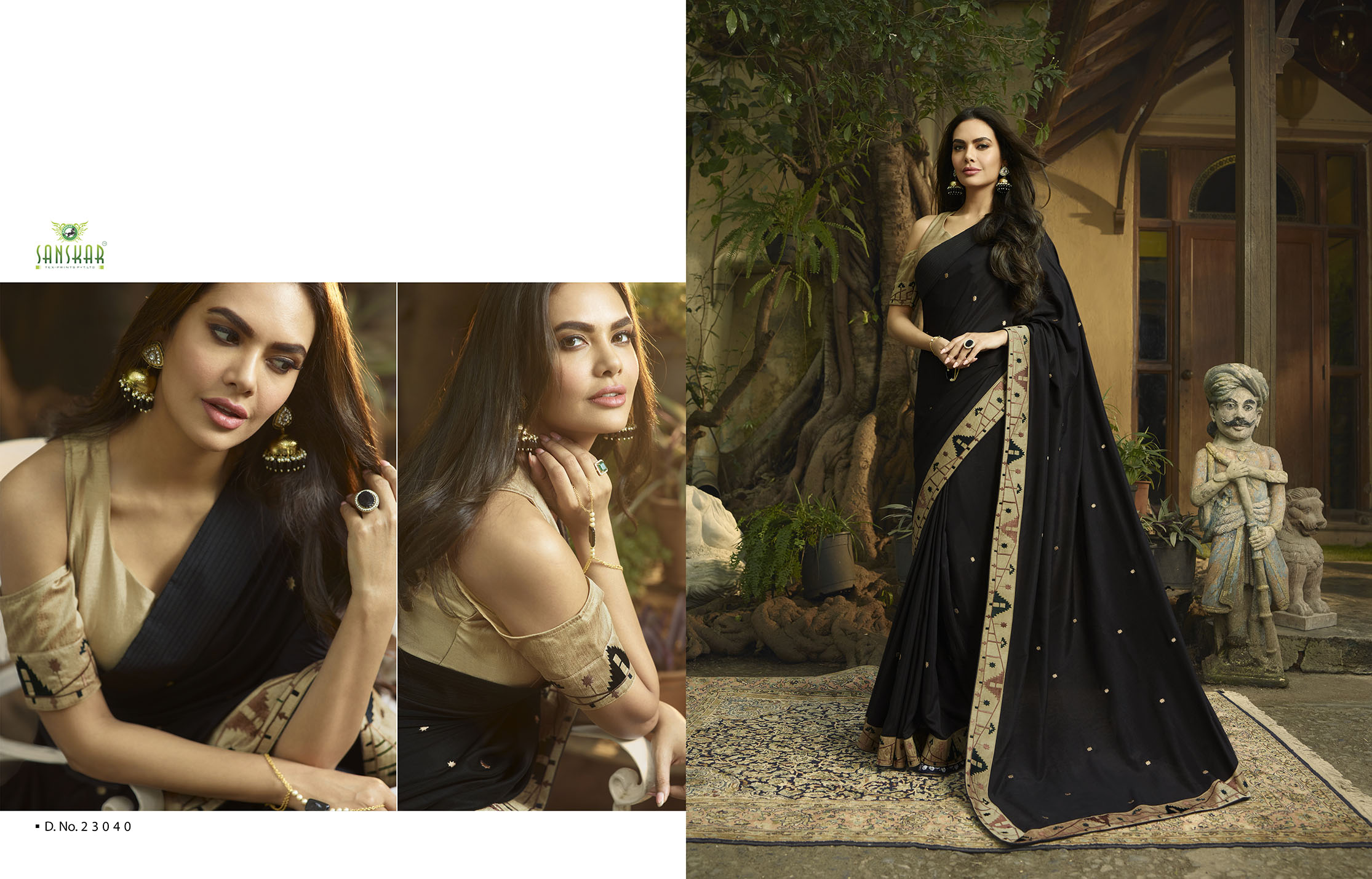 Sanskar By Esha Vol 4 Designer Party Wear Saree Collection