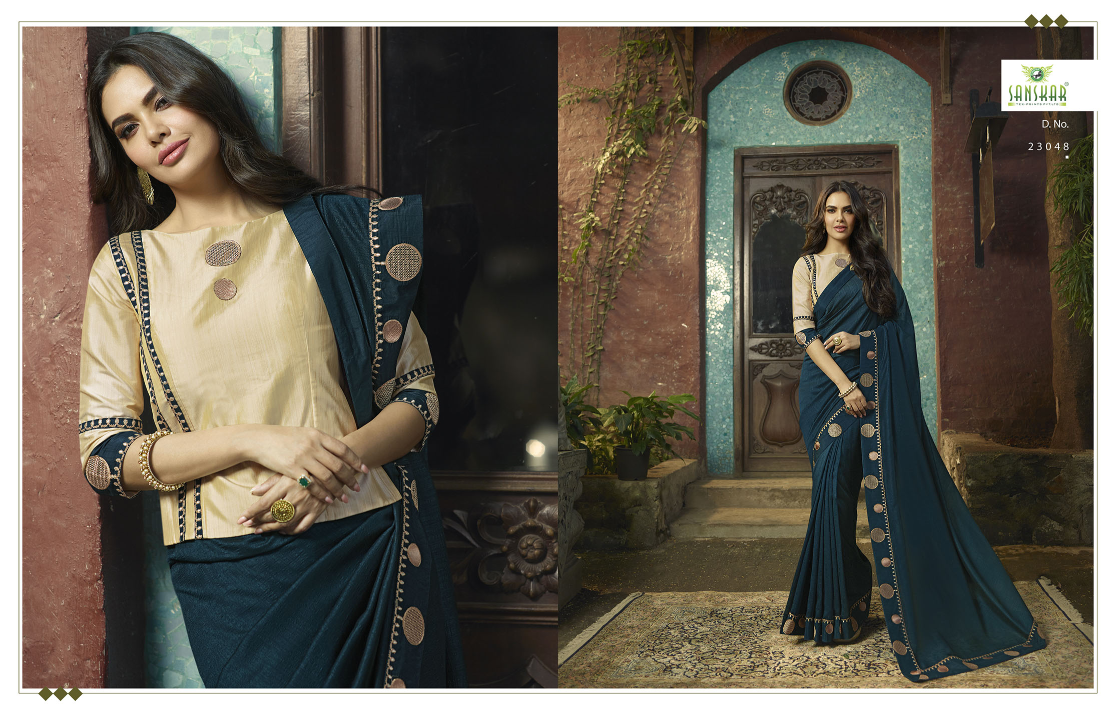 Sanskar By Esha Vol 4 Designer Party Wear Saree Collection
