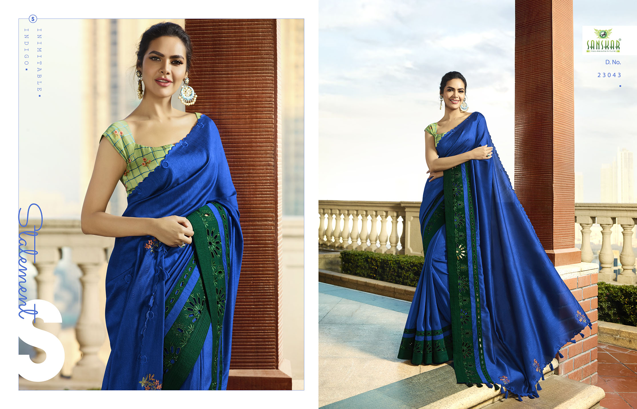 Sanskar By Esha Vol 4 Designer Party Wear Saree Collection